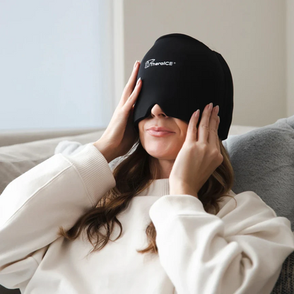 TheraICE Headache Hat – Soothing Migraine Relief Cap with Cold & Hot Therapy