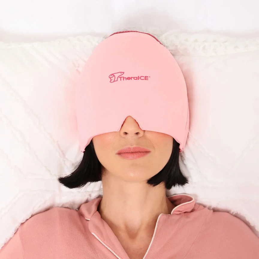TheraICE Headache Hat – Soothing Migraine Relief Cap with Cold & Hot Therapy
